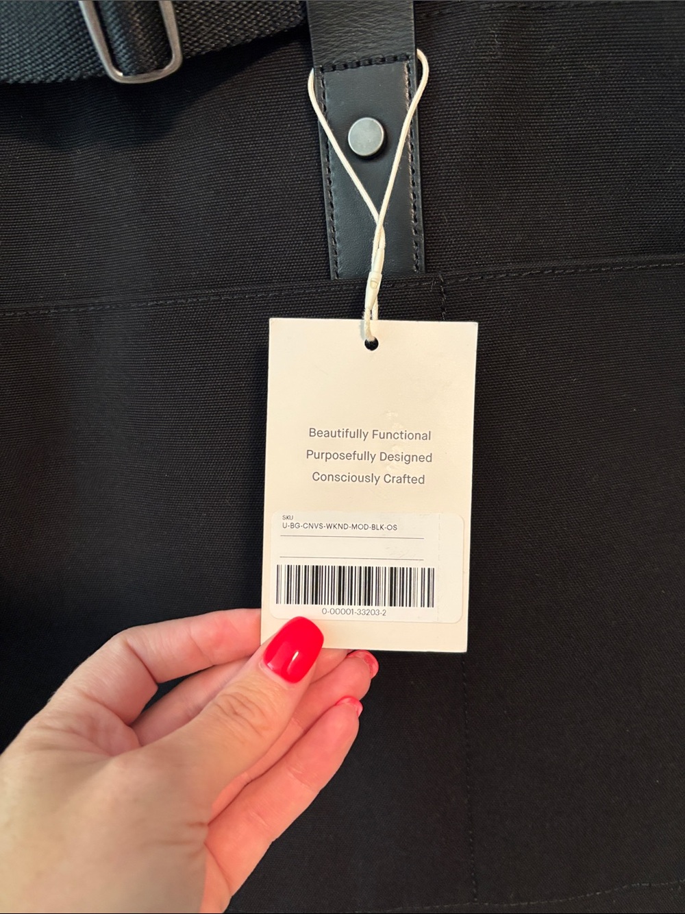 NWT Everlane The Canvas Weekender Bag - Picture 8 of 11